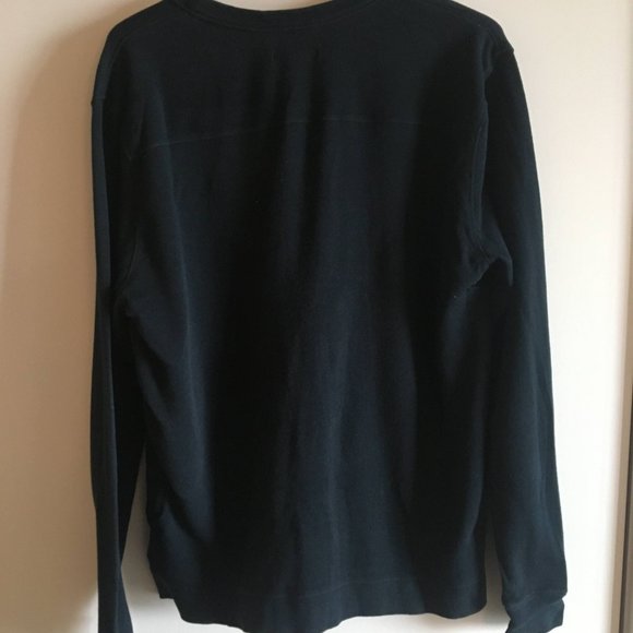 Grey shawl neck sweater - Picture 4 of 4